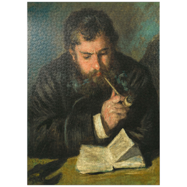 puzzleplate Auguste Renoir (1872) by Claude Monet 1000 Jigsaw Puzzle
