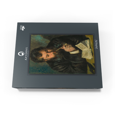 Auguste Renoir 1872 by Claude Monet 100 Jigsaw Puzzle box view1