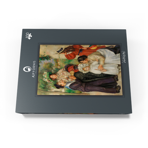 The Artists Family (La Famille de lartiste) 1896 by Pierre-Auguste Renoir 100 Jigsaw Puzzle box view1