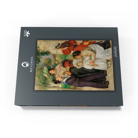 The Artists Family (La Famille de lartiste) 1896 by Pierre-Auguste Renoir 500 Jigsaw Puzzle box view1