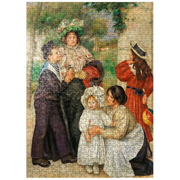 puzzleplate The Artists Family (La Famille de lartiste) 1896 by Pierre-Auguste Renoir 500 Jigsaw Puzzle