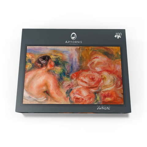 Roses and Small Nude (Roses et petit nu) 1916 by Pierre-Auguste Renoir 100 Jigsaw Puzzle box view1