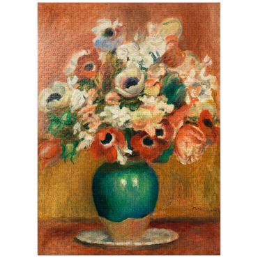puzzleplate Flowers (Fleurs) (1885) by Pierre-Auguste Renoir 1000 Jigsaw Puzzle