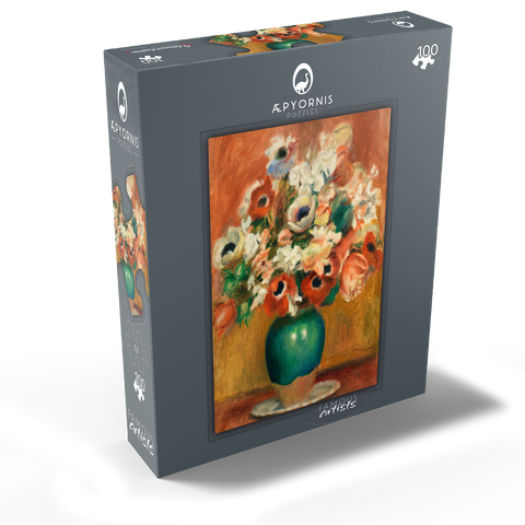 Flowers (Fleurs) 1885 by Pierre-Auguste Renoir 100 Jigsaw Puzzle box view1
