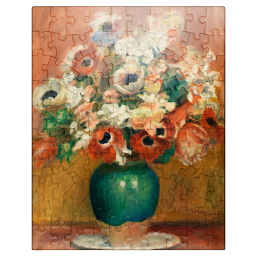 puzzleplate Flowers (Fleurs) 1885 by Pierre-Auguste Renoir 100 Jigsaw Puzzle