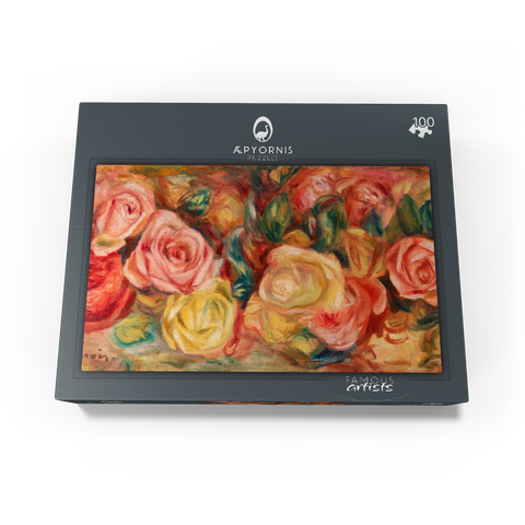 Roses 1912 by Pierre-Auguste Renoir 100 Jigsaw Puzzle box view1