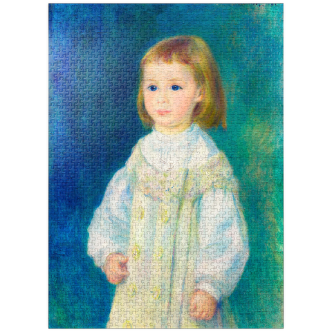 puzzleplate Lucie Berard (Child in White) (1883) by Pierre-Auguste Renoir 1000 Jigsaw Puzzle