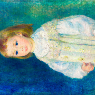 Lucie Berard (Child in White) (1883) by Pierre-Auguste Renoir 1000 Jigsaw Puzzle 3D Modell