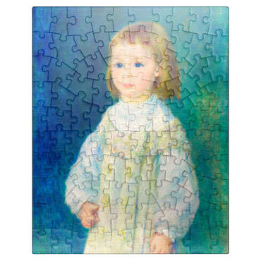puzzleplate Lucie Berard Child in White 1883 by Pierre-Auguste Renoir 100 Jigsaw Puzzle