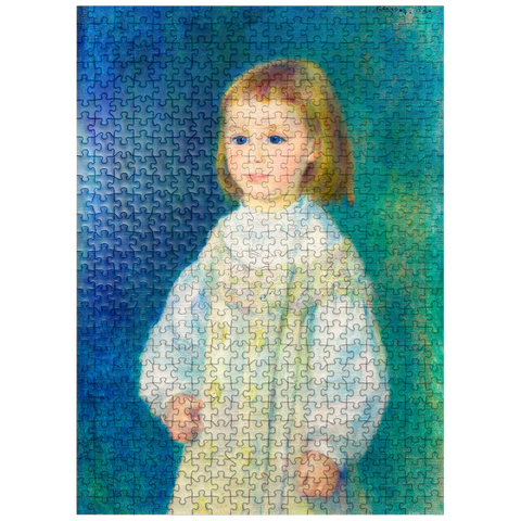 puzzleplate Lucie Berard Child in White 1883 by Pierre-Auguste Renoir 500 Jigsaw Puzzle