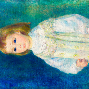 Lucie Berard Child in White 1883 by Pierre-Auguste Renoir 500 Jigsaw Puzzle 3D Modell