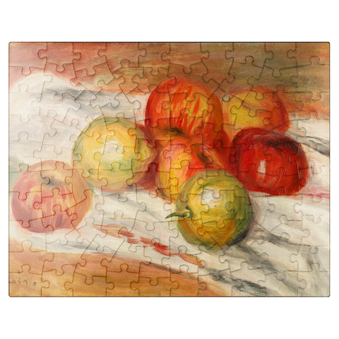 puzzleplate Apples Orange and Lemon (Pommes oranges et citrons) 1911 by Pierre-Auguste Renoir 100 Jigsaw Puzzle