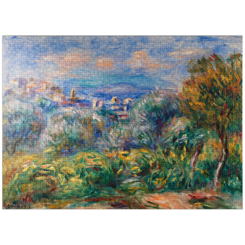 puzzleplate Landscape (Paysage) (1917) by Pierre-Auguste Renoir 1000 Jigsaw Puzzle