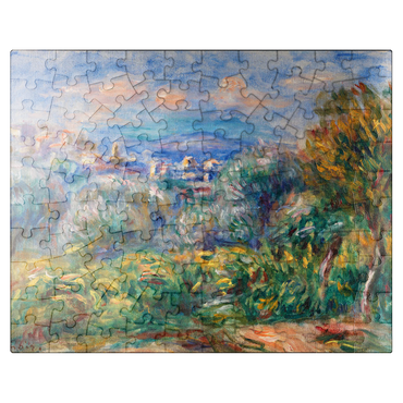 puzzleplate Landscape (Paysage) 1917 by Pierre-Auguste Renoir 100 Jigsaw Puzzle