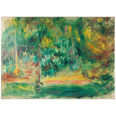 puzzleplate Paysage (1900) by Pierre-Auguste Renoir 1000 Jigsaw Puzzle