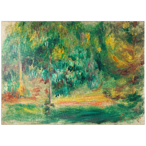 puzzleplate Paysage (1900) by Pierre-Auguste Renoir 1000 Jigsaw Puzzle