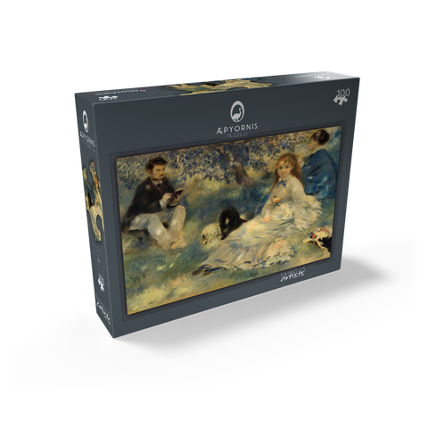 Henriot Family (La Famille Henriot) 1875 by Pierre-Auguste Renoir 100 Jigsaw Puzzle box view1