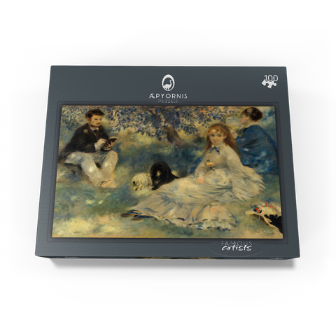 Henriot Family (La Famille Henriot) 1875 by Pierre-Auguste Renoir 100 Jigsaw Puzzle box view1