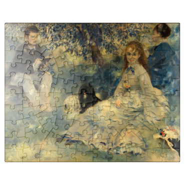 puzzleplate Henriot Family (La Famille Henriot) 1875 by Pierre-Auguste Renoir 100 Jigsaw Puzzle