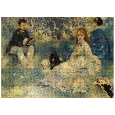 puzzleplate Henriot Family (La Famille Henriot) 1875 by Pierre-Auguste Renoir 500 Jigsaw Puzzle