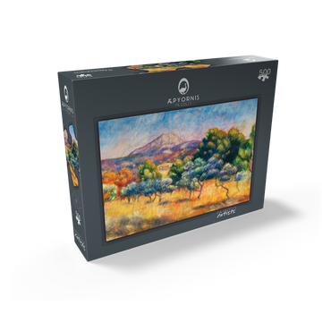 Montagne Sainte-Victoire (Paysage) 1889 by Pierre-Auguste Renoir 500 Jigsaw Puzzle box view1