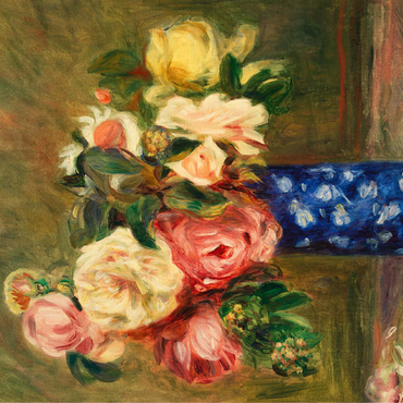 Bouquet of Roses (Le Bouquet de roses) 1882 by Pierre-Auguste Renoir 100 Jigsaw Puzzle 3D Modell