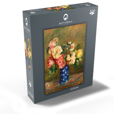 Bouquet of Roses (Le Bouquet de roses) 1882 by Pierre-Auguste Renoir 500 Jigsaw Puzzle box view1
