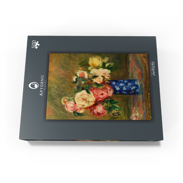 Bouquet of Roses (Le Bouquet de roses) 1882 by Pierre-Auguste Renoir 500 Jigsaw Puzzle box view1