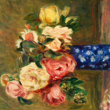 Bouquet of Roses (Le Bouquet de roses) 1882 by Pierre-Auguste Renoir 500 Jigsaw Puzzle 3D Modell