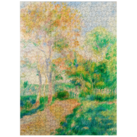 puzzleplate Autumn Landscape (Paysage dautomne) 1884 by Pierre-Auguste Renoir 500 Jigsaw Puzzle