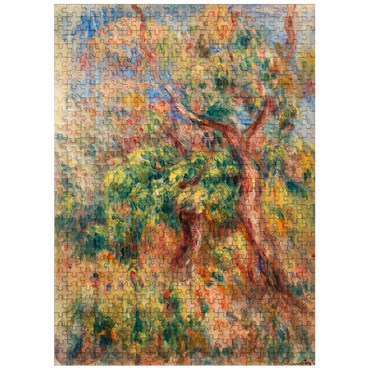 puzzleplate Landscape (Paysage) 1916 by Pierre-Auguste Renoir 500 Jigsaw Puzzle