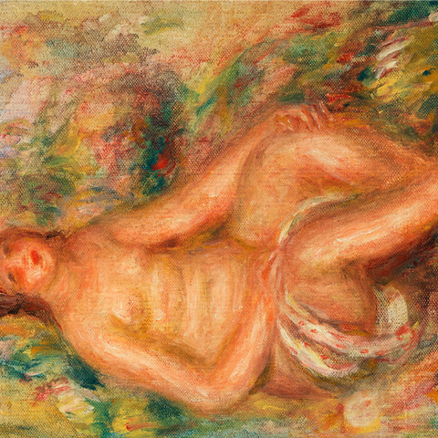 Bather (Baigneuse) (1918) by Pierre-Auguste Renoir 1000 Jigsaw Puzzle 3D Modell