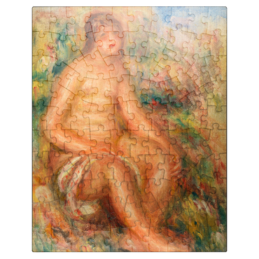 puzzleplate Bather (Baigneuse) 1918 by Pierre-Auguste Renoir 100 Jigsaw Puzzle