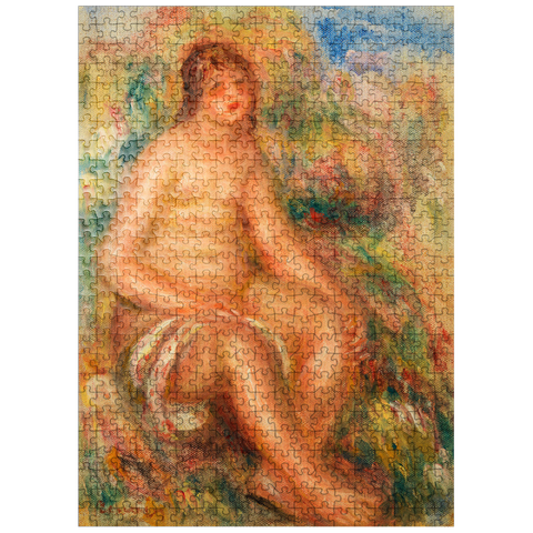 puzzleplate Bather (Baigneuse) 1918 by Pierre-Auguste Renoir 500 Jigsaw Puzzle
