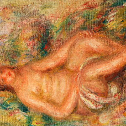 Bather (Baigneuse) 1918 by Pierre-Auguste Renoir 500 Jigsaw Puzzle 3D Modell