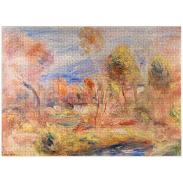puzzleplate Glade (Clairière) (1909) by Pierre-Auguste Renoir 1000 Jigsaw Puzzle