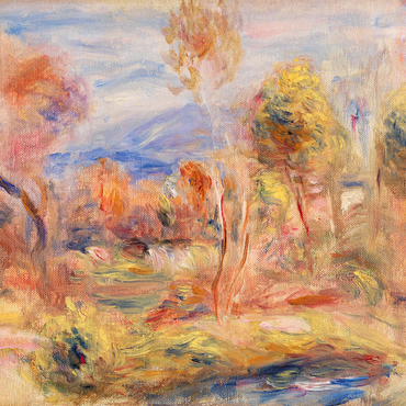 Glade (Clairière) (1909) by Pierre-Auguste Renoir 1000 Jigsaw Puzzle 3D Modell