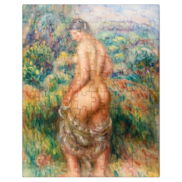 puzzleplate Standing Bather (Baigneuse debout) 1910 by Pierre-Auguste Renoir 100 Jigsaw Puzzle