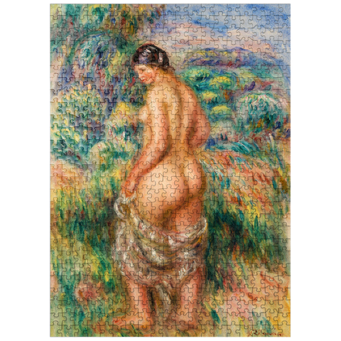puzzleplate Standing Bather (Baigneuse debout) 1910 by Pierre-Auguste Renoir 500 Jigsaw Puzzle