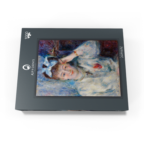 Portrait of Mademoiselle Marie Murer (Portrait de Mademoiselle Marie Murer) (1877) by Pierre-Auguste Renoir 1000 Jigsaw Puzzle box view1