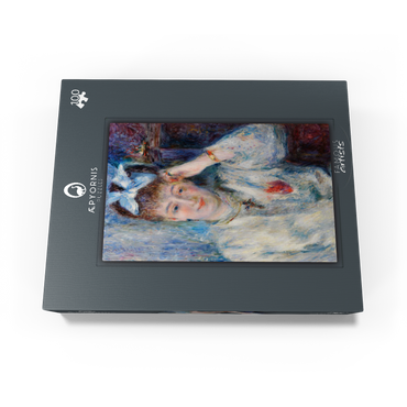 Portrait of Mademoiselle Marie Murer (Portrait de Mademoiselle Marie Murer) 1877 by Pierre-Auguste Renoir 100 Jigsaw Puzzle box view1