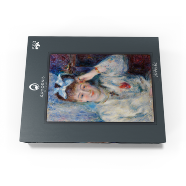 Portrait of Mademoiselle Marie Murer (Portrait de Mademoiselle Marie Murer) 1877 by Pierre-Auguste Renoir 500 Jigsaw Puzzle box view1