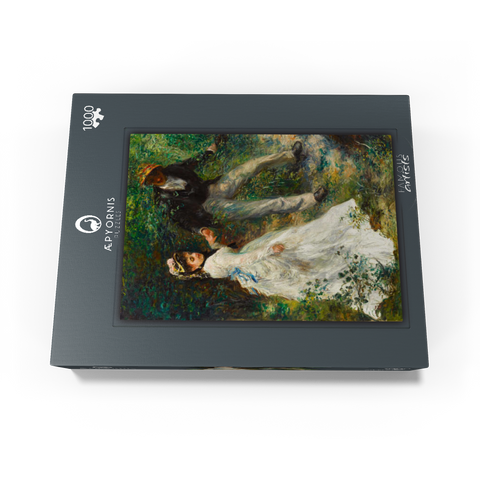 La Promenade (1870) by Pierre-Auguste Renoir 1000 Jigsaw Puzzle box view1