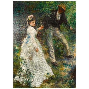 puzzleplate La Promenade 1870 by Pierre-Auguste Renoir 500 Jigsaw Puzzle