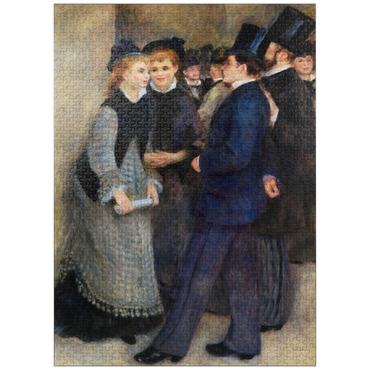 puzzleplate Leaving the Conservatory (La Sortie du conservatoire) (1876-1877) by Pierre-Auguste Renoir 1000 Jigsaw Puzzle