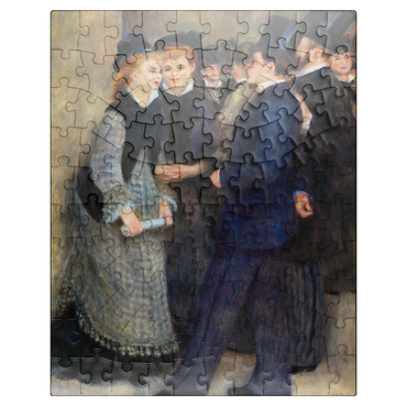 puzzleplate Leaving the Conservatory (La Sortie du conservatoire) 1876-1877 by Pierre-Auguste Renoir 100 Jigsaw Puzzle
