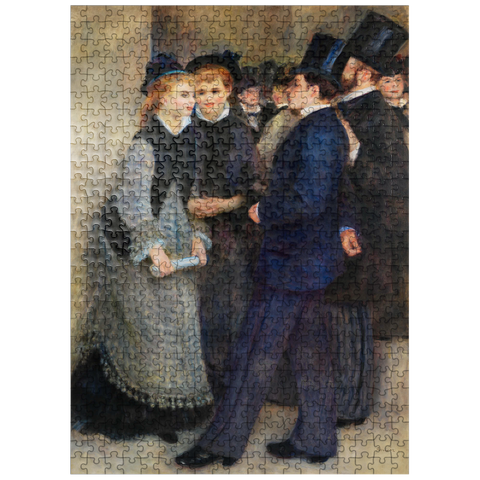 puzzleplate Leaving the Conservatory (La Sortie du conservatoire) 1876-1877 by Pierre-Auguste Renoir 500 Jigsaw Puzzle