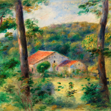 Environs of Briey (Environs de Briey) (1899) by Pierre-Auguste Renoir 1000 Jigsaw Puzzle 3D Modell