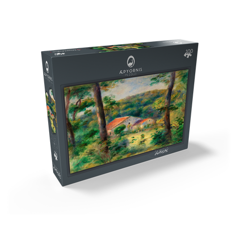 Environs of Briey (Environs de Briey) 1899 by Pierre-Auguste Renoir 100 Jigsaw Puzzle box view1