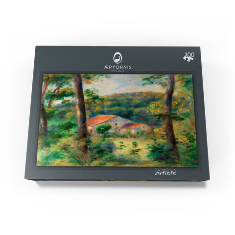 Environs of Briey (Environs de Briey) 1899 by Pierre-Auguste Renoir 100 Jigsaw Puzzle box view1